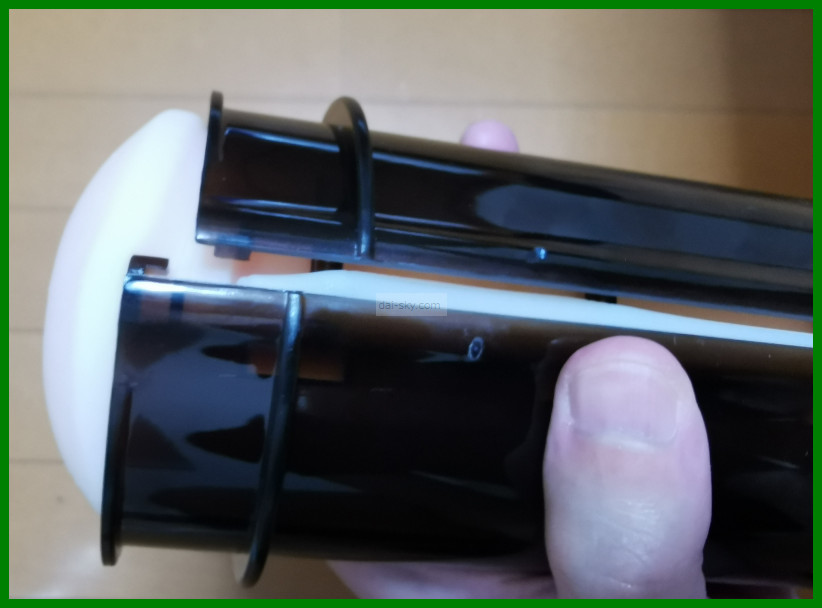 裝著內膽的 A10 Piston 內膽固定座