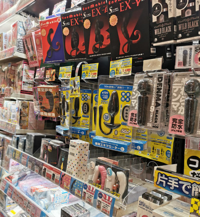唐吉訶德店內的情趣用品區