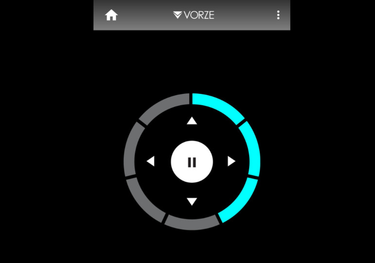 速度環亮到第 3 級的 VORZE App