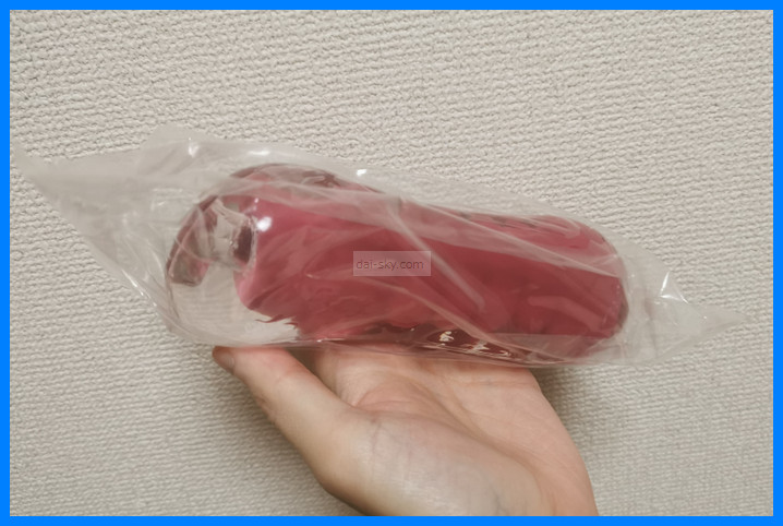 裝在塑膠袋裡的 Mada Namae ga Arimasen 飛機杯