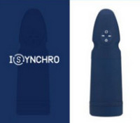 深藍色的 Synchro 電動飛機杯